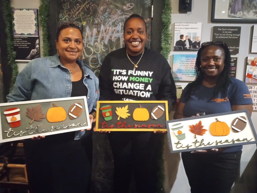 Happily Ever Farmhouse Paint Night Group shot 6